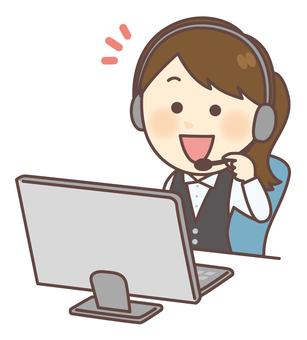 求人 コールセンター 受電 スタッフ 正社員登用有 熊本市中央区 アートワークの求人ナビ